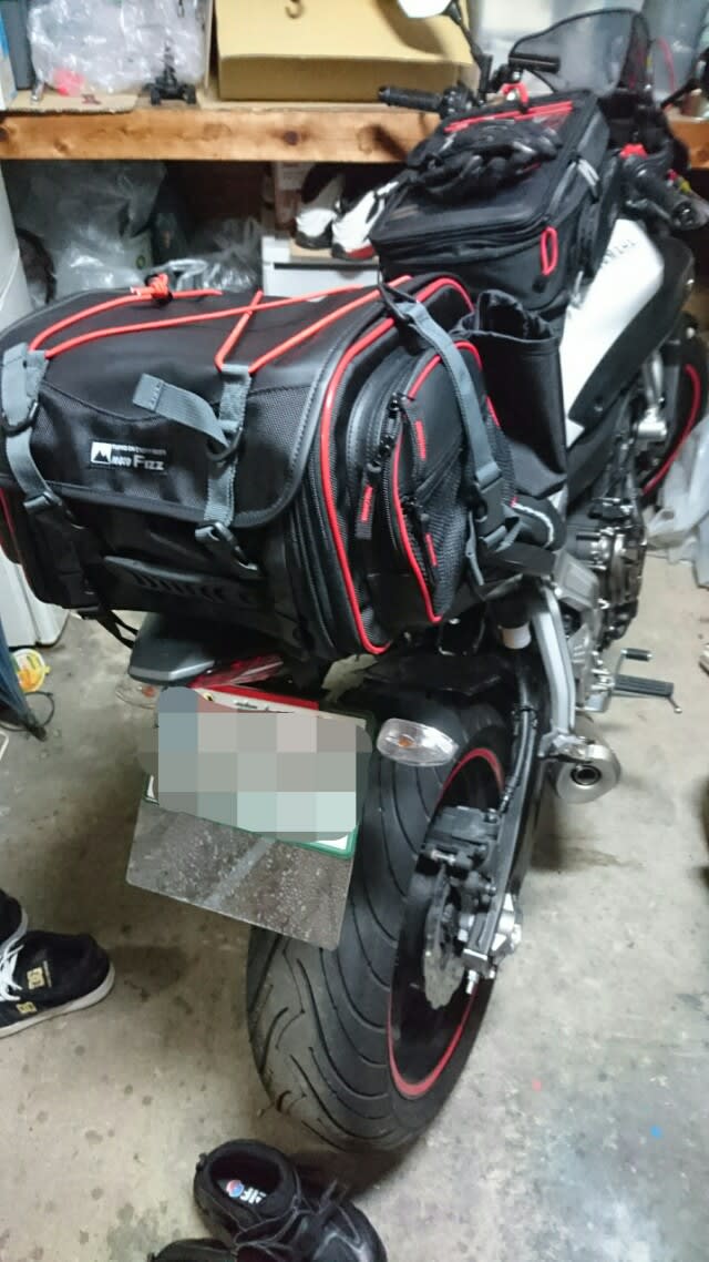 MT-07×ミニフィールドシートバッグ - 七転び八起きな日々 MT-07×ミニフィールドシートバッグ - 七転び八起きな日々