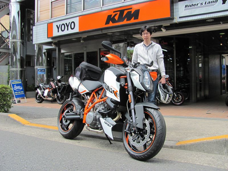 最終型 KTM 990 SUPER DUKE を本日納車致しました。 - Rider's Land YOYO ショップ通信