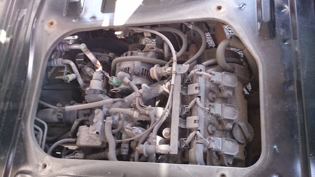 ホンダ バモス ホビオ 車検整備 - お山に行こう