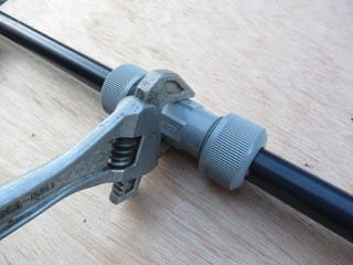 圧着断水機を使い 漏水修理 - Kinoの自転車日記 圧着断水機を使い 漏水修理 - Kinoの自転車日記