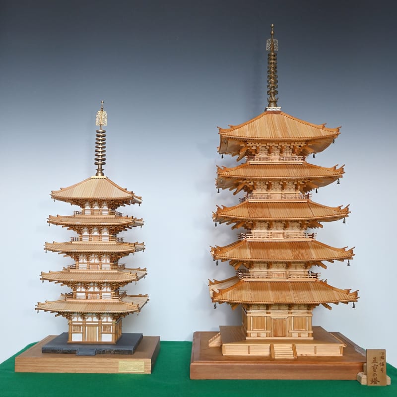IMAI 1/75木製建築模型 薬師寺東塔 生き延びる IMAI 1/75木製建築模型 薬師寺東塔 生き延びる