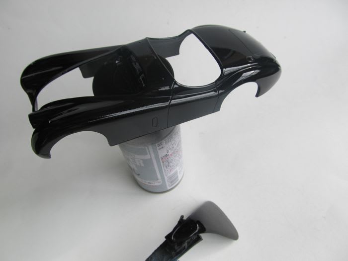1/24 AOSHIMA/MONOGRAM JAGUAR XK120 製作開始 - sportscar graphic