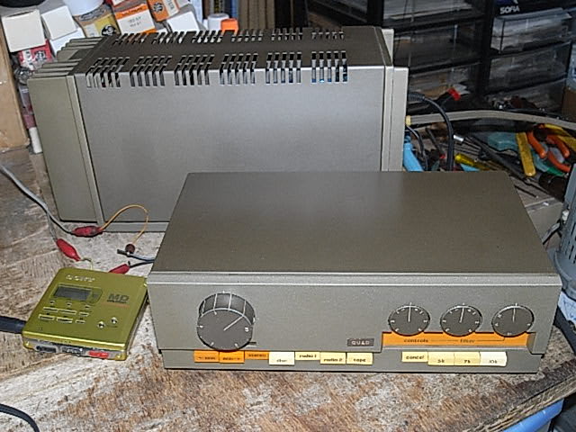 Quad 33 Preamp + 303 Power amplifier - テレビ修理-頑固親父の Quad 33 Preamp + 303 Power amplifier - テレビ修理-頑固親父の