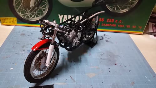 プロター社YAMAHA RD 56 250 c.c. プラモデル 未使用品！（Yahoo