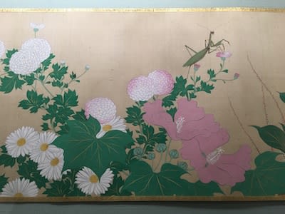 酒井抱一「四季花鳥図巻」（巻下） 東京国立博物館 - はろるど