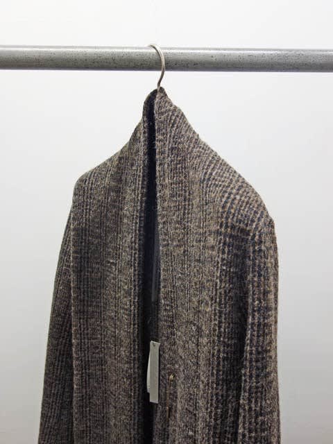 KAZUYUKI KUMAGAI 2018-19 AW / STOLE COLLAR COAT - ATTACHMENT KAZUYUKI KUMAGAI 2018-19 AW / STOLE COLLAR COAT - ATTACHMENT