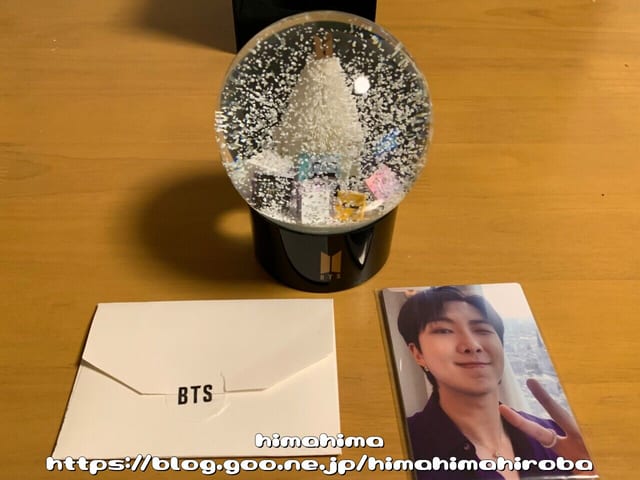 BTS MERCH BOX 10 スノードーム