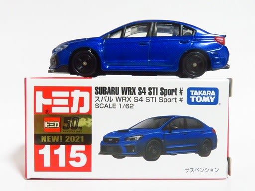 トミカ5月の新車 スバル WRX S4 STI Sport # - お気楽忍者のブログ 弐の巻