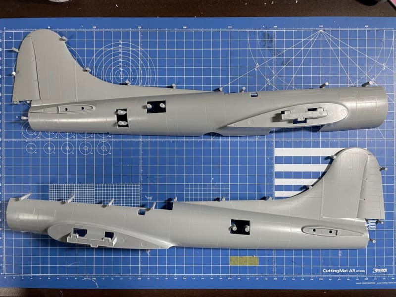 HKモデル】1/48 B-17G フライング・フォートレス 製作記 No,1 HKモデル】1/48 B-17G フライング・フォートレス 製作記 No,1