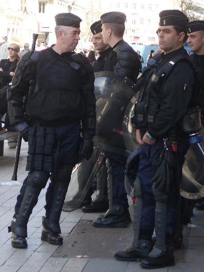 【人気ショップが最安値挑戦！】 フランス国家憲兵隊/国家警察 防弾チョッキ サイズL 個人装備