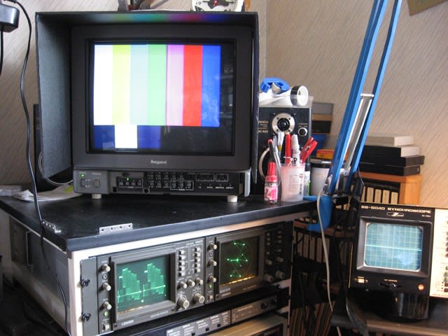 放送用カメラ Ikegami HL-79E 調整開始その1 - 夢地蔵