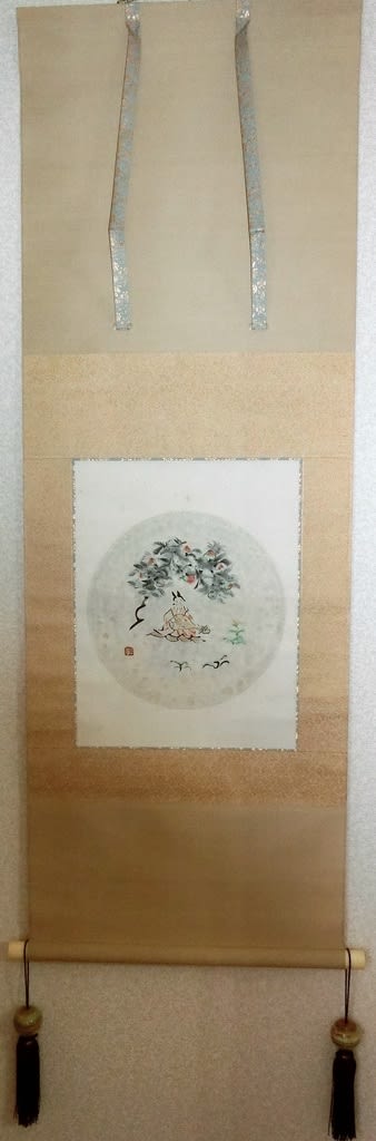 琵琶童女 杉本健吉筆 その6 - 夜噺骨董談義