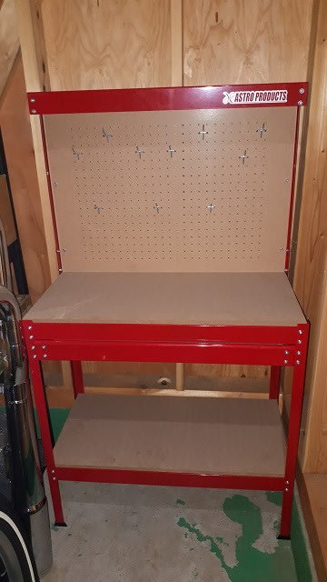 アストロプロダクツ ライトワークベンチ 1200mm ブラック | 作業