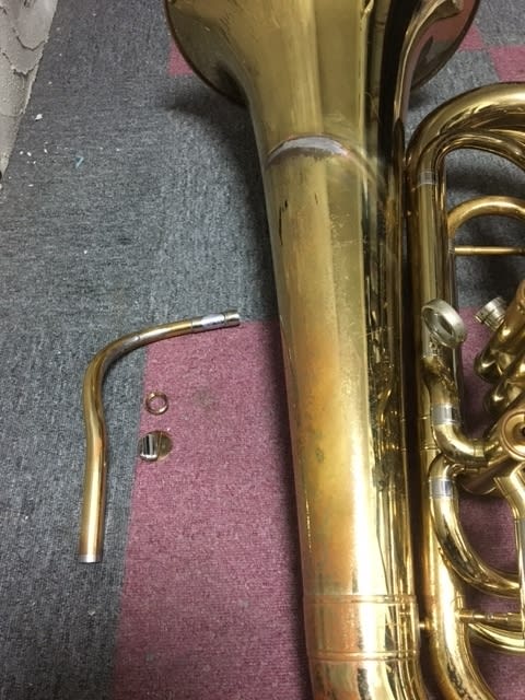 YAMAHA YCB-621ロータリー増設1 - TUBA修理職人 YAMAHA YCB-621ロータリー増設1 - TUBA修理職人