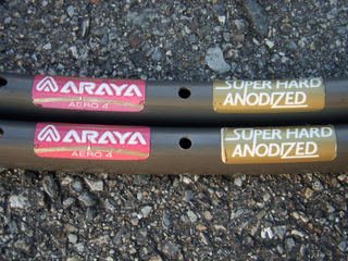 ARAYA aero4 DURAACE7600 チューブラー　ピスト　njs ARAYA aero4 DURAACE7600 チューブラー ピスト njs 軽量ピスト