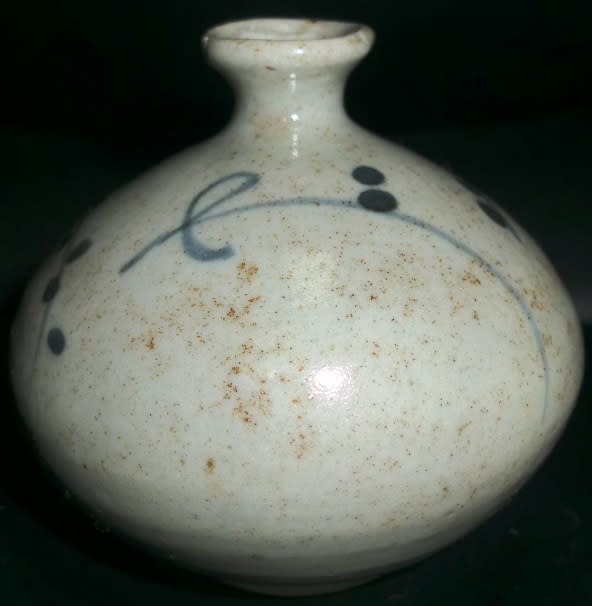古伊万里梅紋油壷 その1 - 夜噺骨董談義