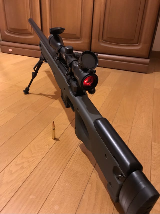 良いのは外観だけだった 東京マルイ L96 AWS ODストックを 良いのは外観だけだった 東京マルイ L96 AWS ODストックを