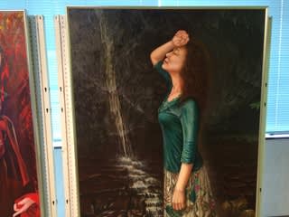 藤原順子(よりこ)さん絵画展 - 安藤豊ブログ【日記・活動記録