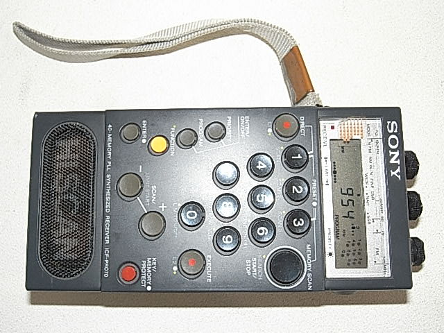 SONY, ICF-PRO70 - テレビ修理-頑固親父の修理日記 SONY, ICF-PRO70 - テレビ修理-頑固親父の修理日記
