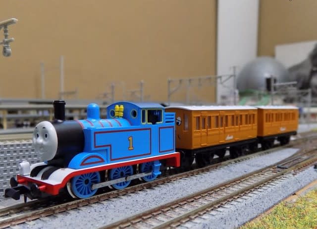 TOMIXの93801 きかんしゃトーマス車両セットを見る TOMIXの93801 きかんしゃトーマス車両セットを見る