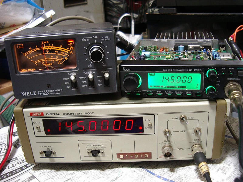 ICOM IC-2320DのLED交換と各種調整 - gooおっさんの気まぐれ ICOM IC-2320DのLED交換と各種調整 - gooおっさんの気まぐれ