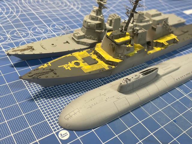 タミヤ】1/700 ロシア海軍 原子力潜水艦 オスカーII型 クルスク タミヤ】1/700 ロシア海軍 原子力潜水艦 オスカーII型 クルスク