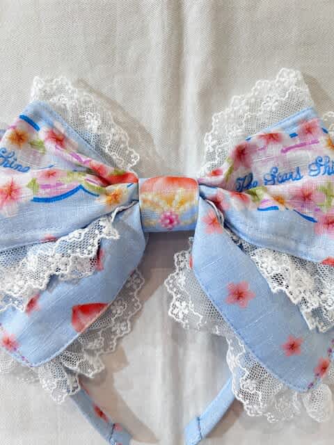 BABY Sweetheart Parfaiteria柄OPカチューシャ ミント BABY Sweetheart Parfaiteria柄OPミント 入荷☆はなももShangri