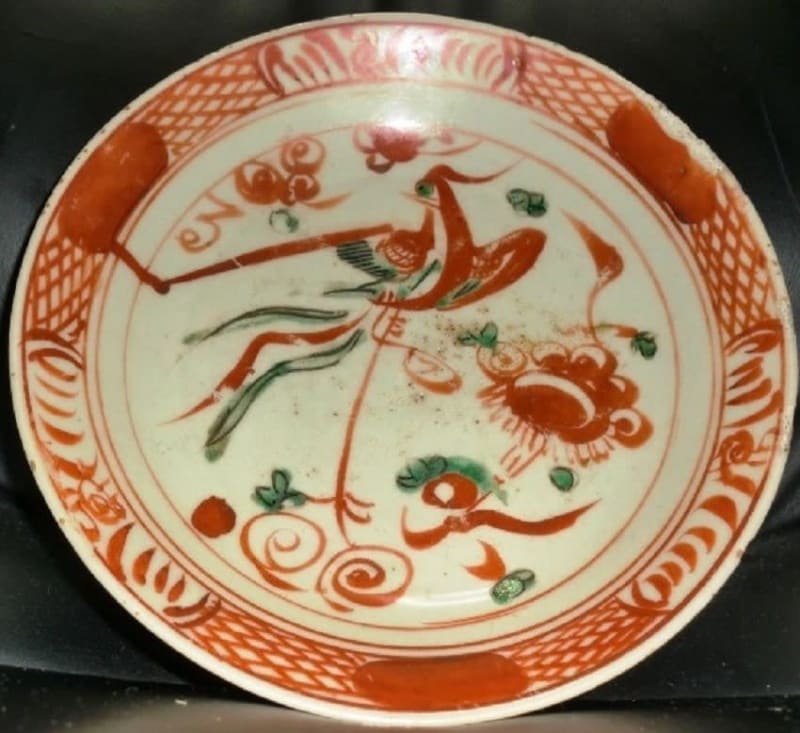 明末呉須青絵 仙人図五寸皿 - 夜噺骨董談義 明末呉須青絵 仙人図五寸皿 - 夜噺骨董談義