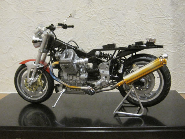 タミヤ 1/12 モトグッチ V10 チェンタウロ 未開封　未組立　プラモデル タミヤ 1/12 モトグッチV10チェンタウロ オートバイシリーズNo