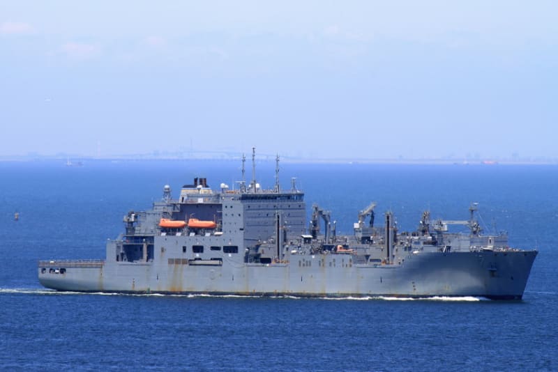 米海軍 貨物弾薬補給艦 T-AKE-7 「 CARL BRASHEAR 」 5月13日 観音崎 - 写・撃・演・習・場♪