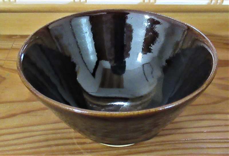 平野庫太郎作 木葉天目茶碗 - 夜噺骨董談義