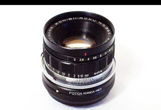 ちょっとだけやんちゃな標準レンズ HEXANON 50mm F2（Konica Fマウント