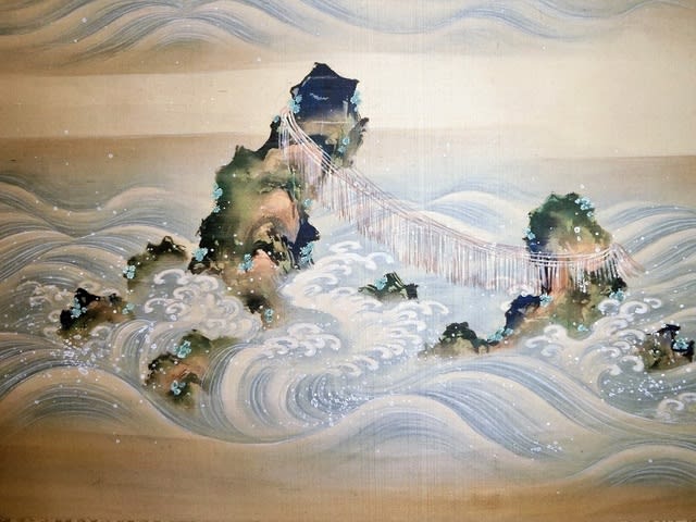 二見浦図 田中訥言筆 その2 - 夜噺骨董談義