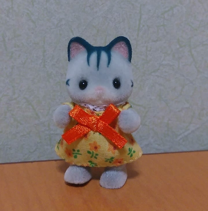 シルバニアパーク限定②🌻グレイッシュネコの赤ちゃん