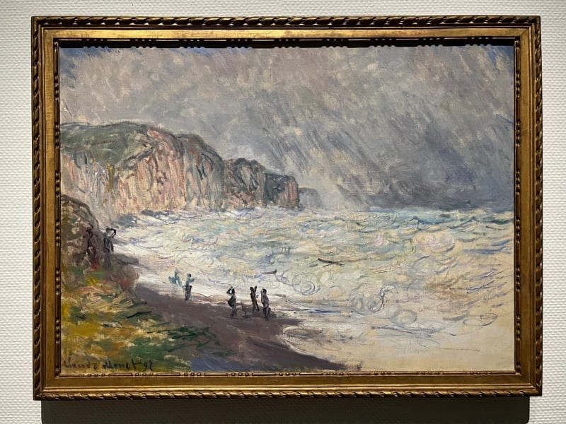 クロード・モネ、「Trerrace at Sainte-Adresse」、厳選 - 絵画