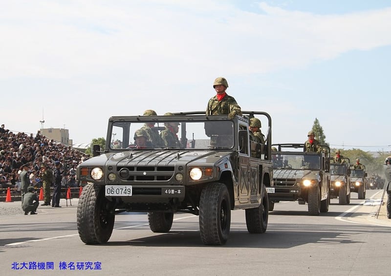 榛名防衛備忘録：提案、装甲化新段階に暫定装備“装甲高機動車”を