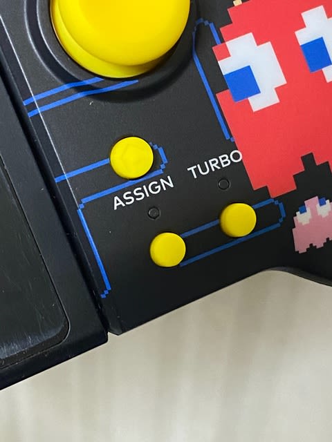 グリップコントローラー for Nintendo Switch PAC-MAN」買ってみ