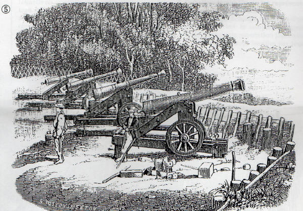 1864年 下関戦争 砲台に対する上陸攻撃 ロンドン絵入り新聞 オリジナル