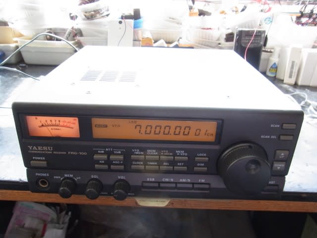 YAESU, FRG-100 - テレビ修理-頑固親父の修理日記 YAESU, FRG-100 - テレビ修理-頑固親父の修理日記