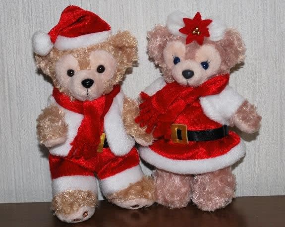 1341 (・´`(◇) ダッフィー & シェリーメイ の クリスマス 1341 (・´`(◇) ダッフィー & シェリーメイ の クリスマス