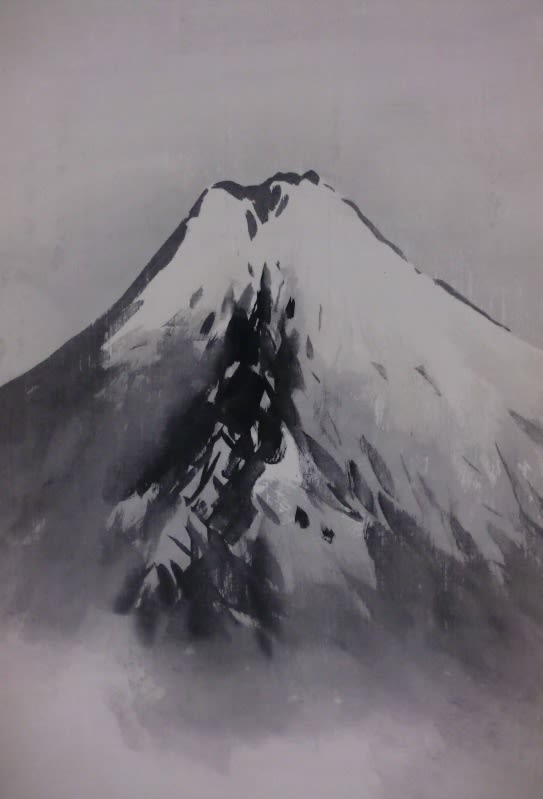 東海秀気(富嶽之図) 小室翆雲筆 - 夜噺骨董談義 東海秀気(富嶽之図) 小室翆雲筆 - 夜噺骨董談義