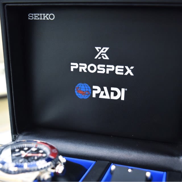 SEIKOプロスペックスから、「PADI」コラボの限定モデルが届き SEIKOプロスペックスから、「PADI」コラボの限定モデルが届き