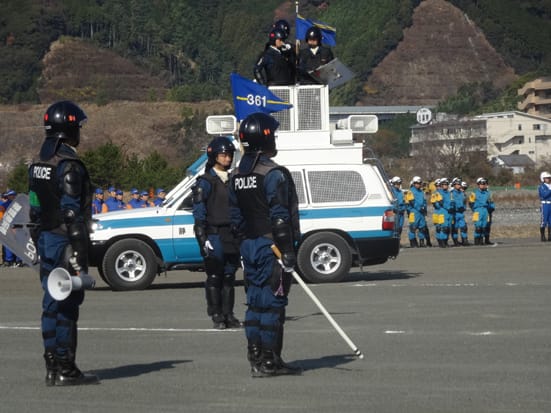 平成28年静岡県警察年頭視閲式 - 鈴木すみよしブログ 平成28年静岡県警察年頭視閲式 - 鈴木すみよしブログ