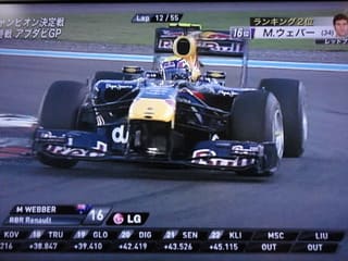 2010年のF1ワールドチャンピオンはレッドブルのセバスチャン