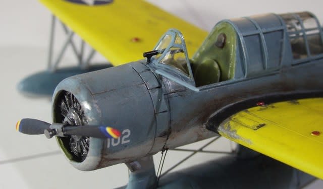 1/72 AZmodel Vought OS2U Kingfisher (8) - 見ると自信の 1/72 AZmodel Vought OS2U Kingfisher (8) - 見ると自信の