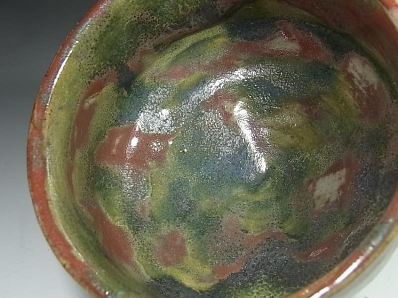 壺屋焼 窯変茶碗 新垣栄三郎作 その8 - 夜噺骨董談義 壺屋焼 窯変茶碗 新垣栄三郎作 その8 - 夜噺骨董談義