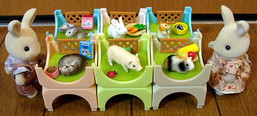 【レア】キュービックルーム ちいさいペット ちいさなペット リーメントミニチュア SAN-S「キュービックルーム vol.03 ちいさなペット」 - のりこの