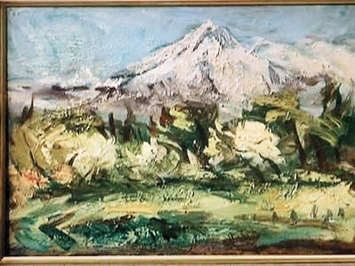 独学で、故郷（北海道・岩内）の自然と対峙し、描き切った画家