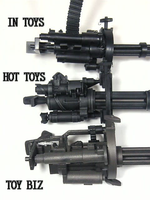 1/6 ミニガン ガドリングガン 3社 徹底比較!! - TOYS倉庫