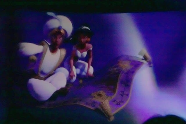 Disney - ディズニーランド限定 魔法の絨毯に乗ったアラジンと